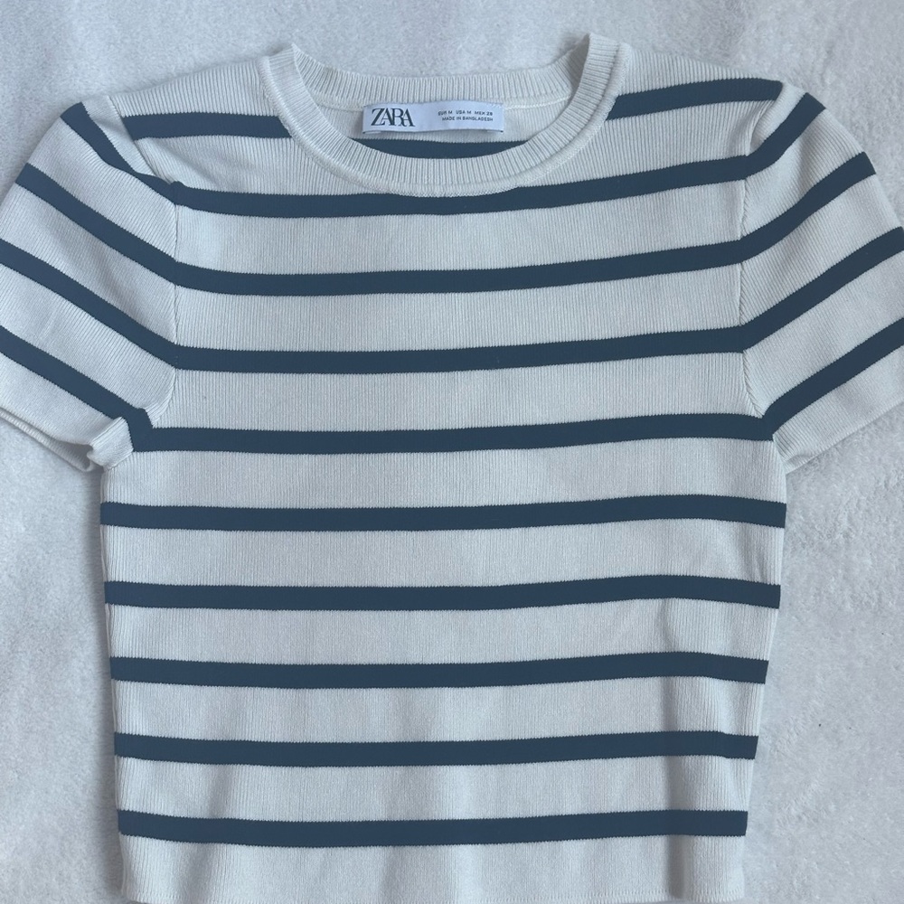 Striped Knit Zara Top